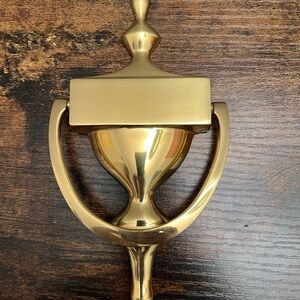 Vintage New Old Stock Door Knocker Classic Design Old Money Wealthy Home Decor